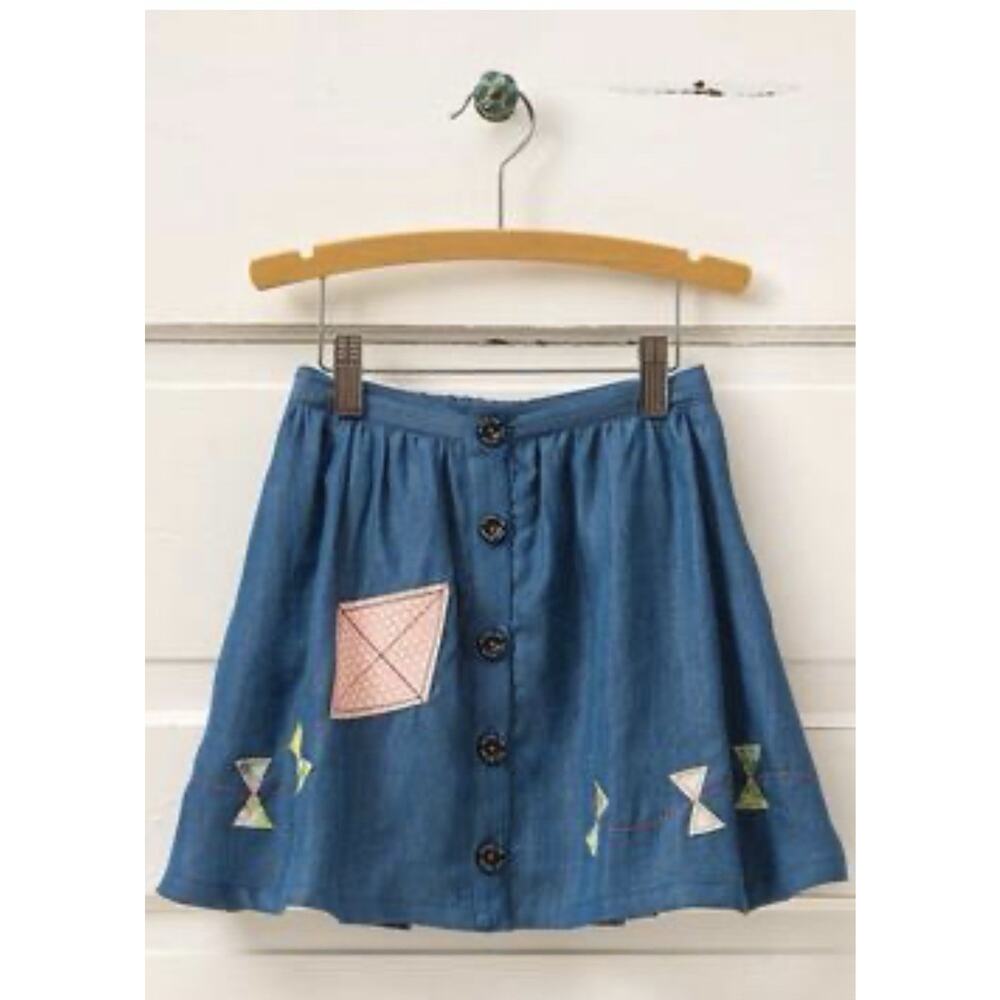 Matilda Jane Hello Lovely Fly A Kite Skirt Size 4 NWT